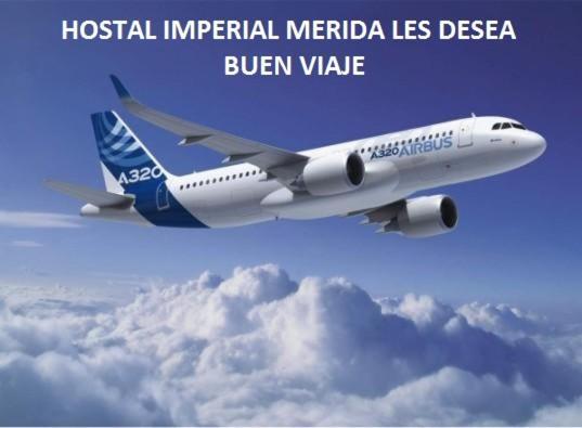 Hostal Imperial Merida Bagian luar foto